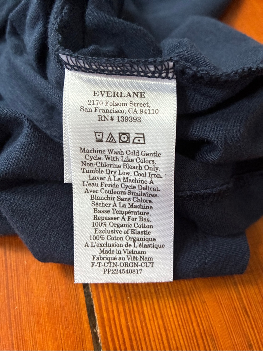 Everlane 100% organic cotton tank top size S fits like XS - Picture 5 of 9
